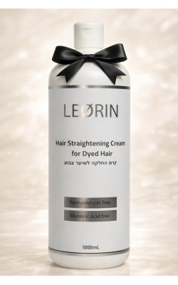 קרם החלקת שיער לשיער צבוע