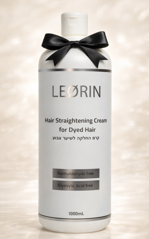 קרם החלקת שיער לשיער צבוע